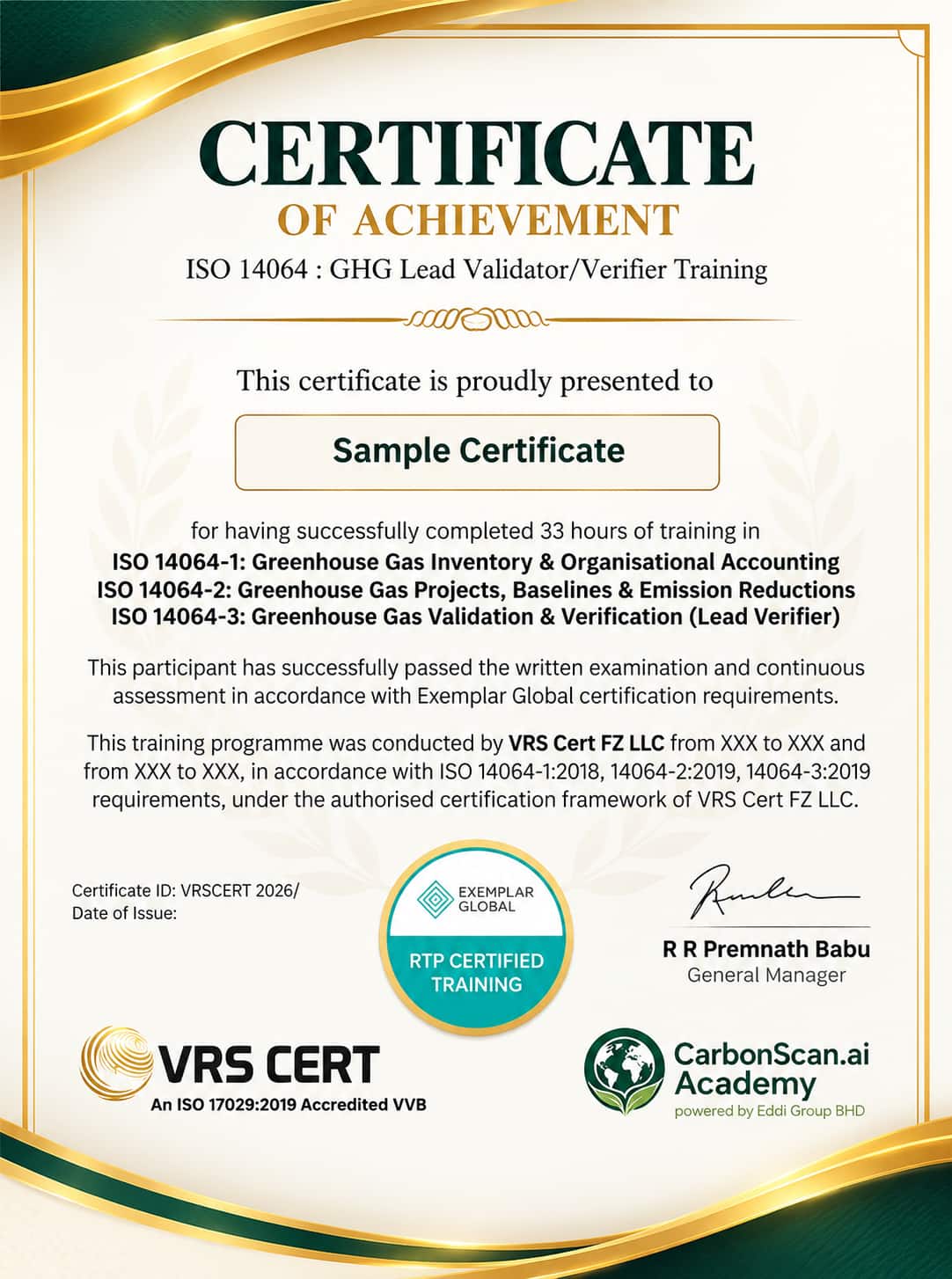 iso-14064-lead-verifier-training-sample-certificate